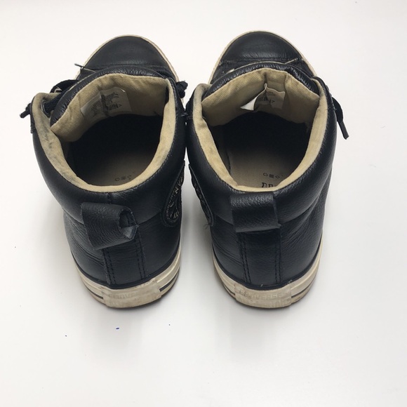 SOLD     Boys black converse All star shoes size 3.5 - Picture 3 of 4